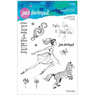 Spellbinders Jane Davonport Clear Stamps - Fairytale Fox